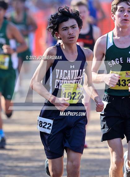 Thumbnail 3 in CIF State Cross Country Championships (Boys D5 Race) photogallery.