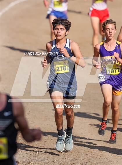 Thumbnail 2 in CIF State Cross Country Championships (Boys D5 Race) photogallery.