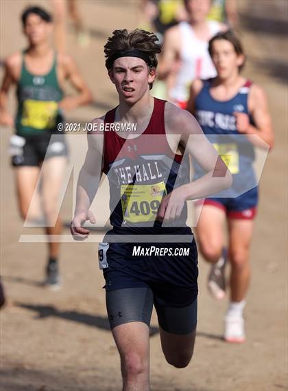 Thumbnail 3 in CIF State Cross Country Championships (Boys D5 Race) photogallery.