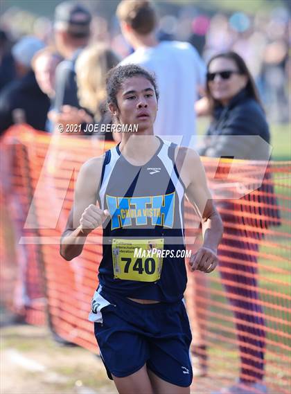 Thumbnail 2 in CIF State Cross Country Championships (Boys D5 Race) photogallery.