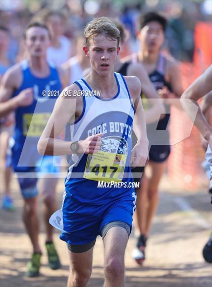 Thumbnail 3 in CIF State Cross Country Championships (Boys D5 Race) photogallery.