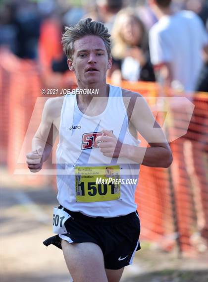 Thumbnail 2 in CIF State Cross Country Championships (Boys D5 Race) photogallery.