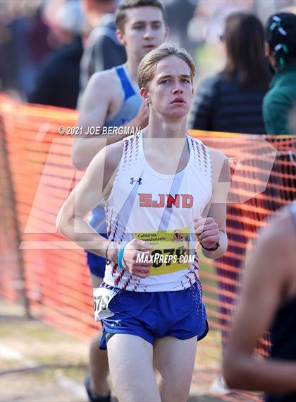 Thumbnail 2 in CIF State Cross Country Championships (Boys D5 Race) photogallery.