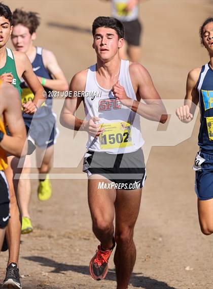 Thumbnail 1 in CIF State Cross Country Championships (Boys D5 Race) photogallery.