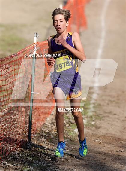 Thumbnail 3 in CIF State Cross Country Championships (Boys D5 Race) photogallery.
