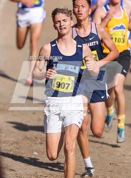 Thumbnail 3 in CIF State Cross Country Championships (Boys D5 Race) photogallery.