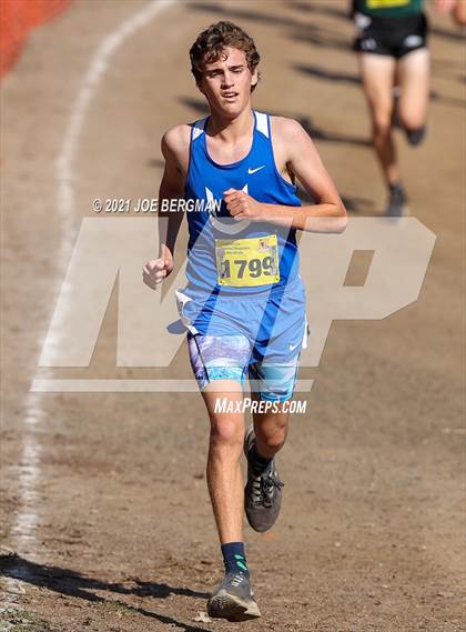 Thumbnail 3 in CIF State Cross Country Championships (Boys D5 Race) photogallery.