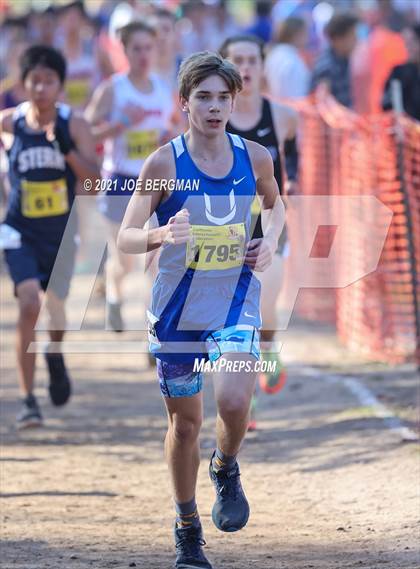 Thumbnail 2 in CIF State Cross Country Championships (Boys D5 Race) photogallery.