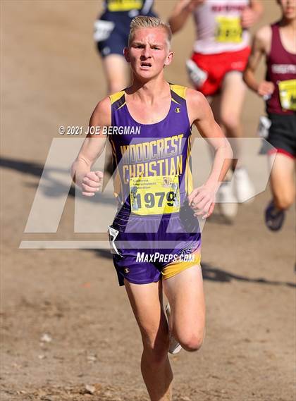 Thumbnail 1 in CIF State Cross Country Championships (Boys D5 Race) photogallery.