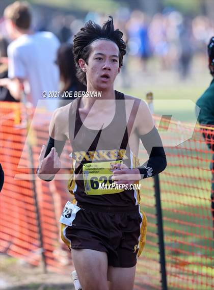 Thumbnail 3 in CIF State Cross Country Championships (Boys D5 Race) photogallery.
