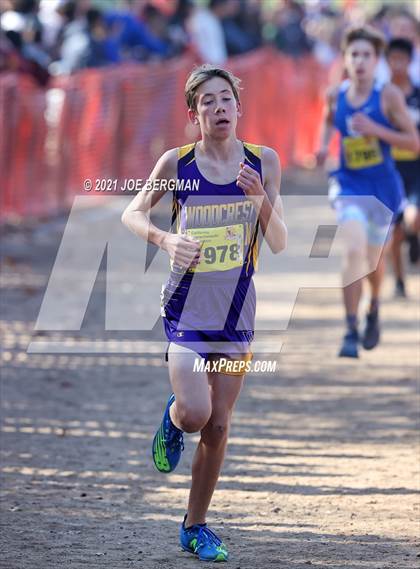 Thumbnail 3 in CIF State Cross Country Championships (Boys D5 Race) photogallery.