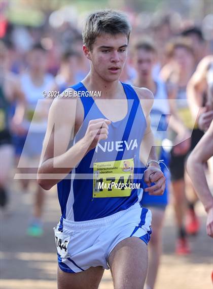 Thumbnail 2 in CIF State Cross Country Championships (Boys D5 Race) photogallery.