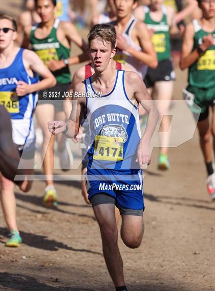 Thumbnail 2 in CIF State Cross Country Championships (Boys D5 Race) photogallery.