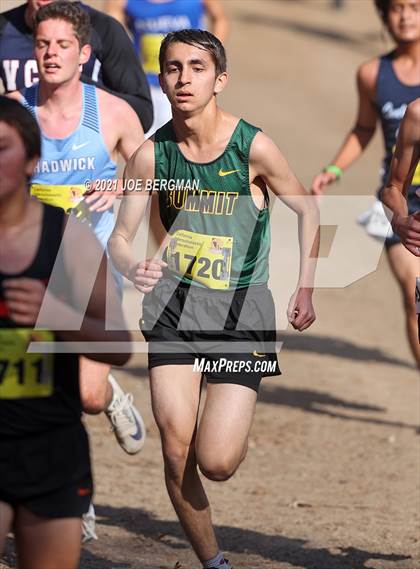 Thumbnail 1 in CIF State Cross Country Championships (Boys D5 Race) photogallery.