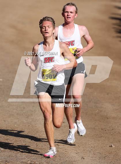 Thumbnail 3 in CIF State Cross Country Championships (Boys D5 Race) photogallery.