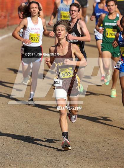 Thumbnail 3 in CIF State Cross Country Championships (Boys D5 Race) photogallery.