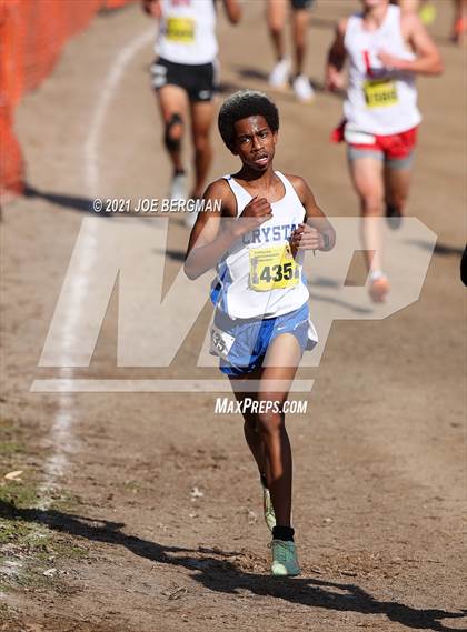 Thumbnail 2 in CIF State Cross Country Championships (Boys D5 Race) photogallery.