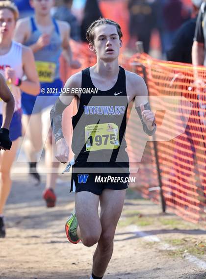 Thumbnail 1 in CIF State Cross Country Championships (Boys D5 Race) photogallery.