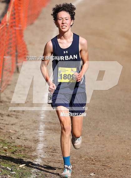 Thumbnail 3 in CIF State Cross Country Championships (Boys D5 Race) photogallery.