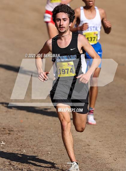 Thumbnail 1 in CIF State Cross Country Championships (Boys D5 Race) photogallery.