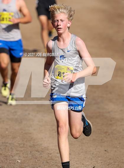 Thumbnail 1 in CIF State Cross Country Championships (Boys D5 Race) photogallery.