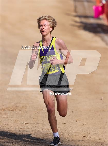 Thumbnail 2 in CIF State Cross Country Championships (Boys D5 Race) photogallery.