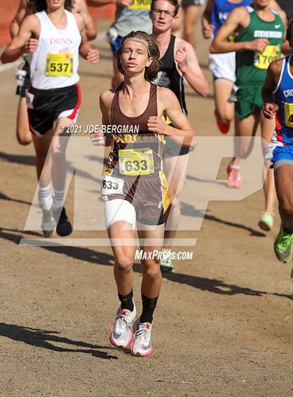 Thumbnail 2 in CIF State Cross Country Championships (Boys D5 Race) photogallery.