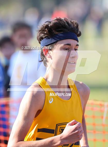 Thumbnail 2 in CIF State Cross Country Championships (Boys D5 Race) photogallery.