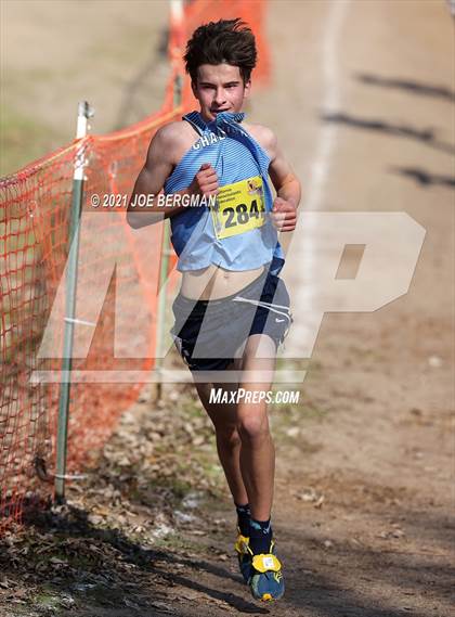 Thumbnail 2 in CIF State Cross Country Championships (Boys D5 Race) photogallery.