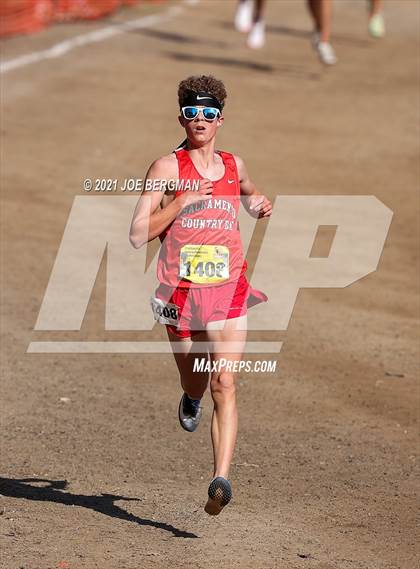 Thumbnail 3 in CIF State Cross Country Championships (Boys D5 Race) photogallery.