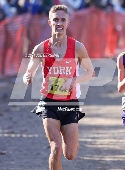 Thumbnail 3 in CIF State Cross Country Championships (Boys D5 Race) photogallery.