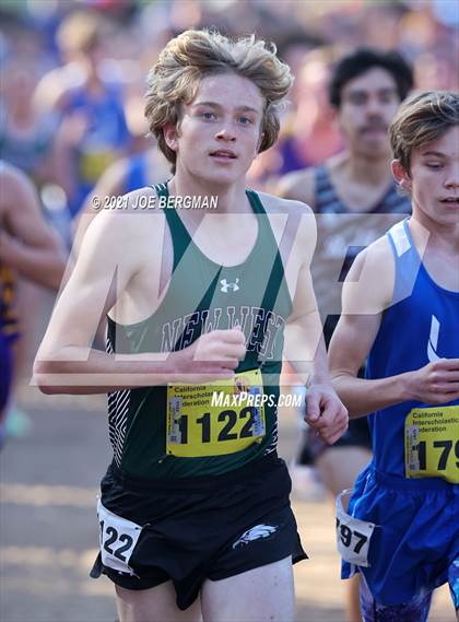 Thumbnail 3 in CIF State Cross Country Championships (Boys D5 Race) photogallery.