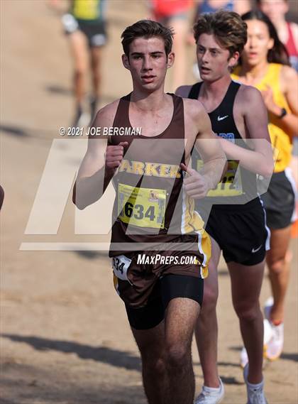Thumbnail 1 in CIF State Cross Country Championships (Boys D5 Race) photogallery.