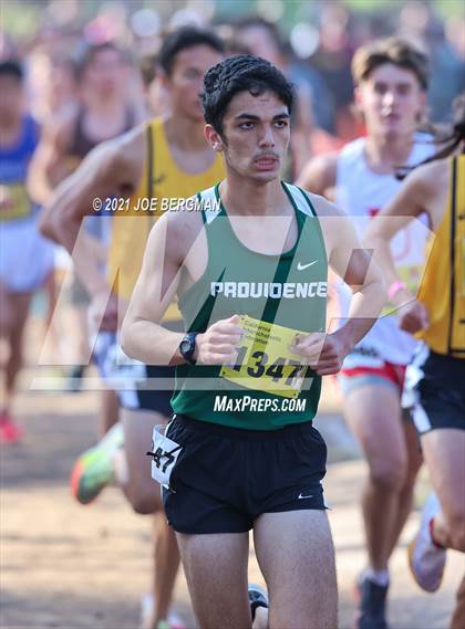 Thumbnail 1 in CIF State Cross Country Championships (Boys D5 Race) photogallery.