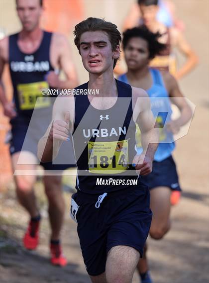 Thumbnail 2 in CIF State Cross Country Championships (Boys D5 Race) photogallery.