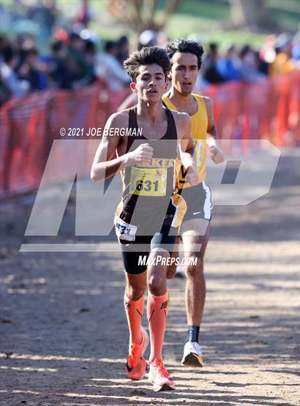 Thumbnail 3 in CIF State Cross Country Championships (Boys D5 Race) photogallery.