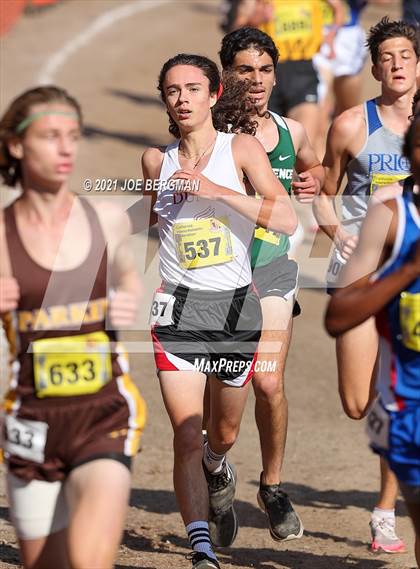 Thumbnail 2 in CIF State Cross Country Championships (Boys D5 Race) photogallery.