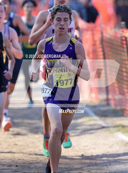 Thumbnail 3 in CIF State Cross Country Championships (Boys D5 Race) photogallery.