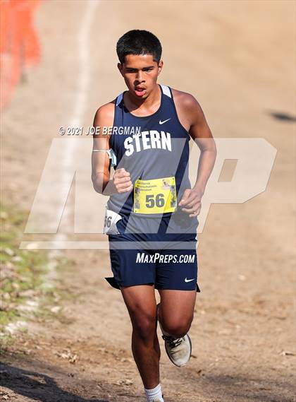 Thumbnail 2 in CIF State Cross Country Championships (Boys D5 Race) photogallery.
