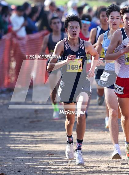 Thumbnail 3 in CIF State Cross Country Championships (Boys D5 Race) photogallery.