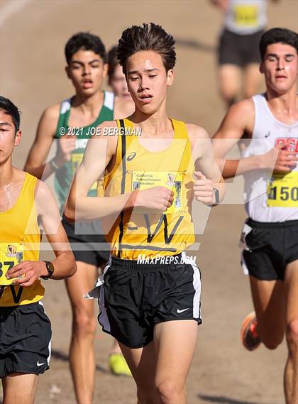 Thumbnail 3 in CIF State Cross Country Championships (Boys D5 Race) photogallery.