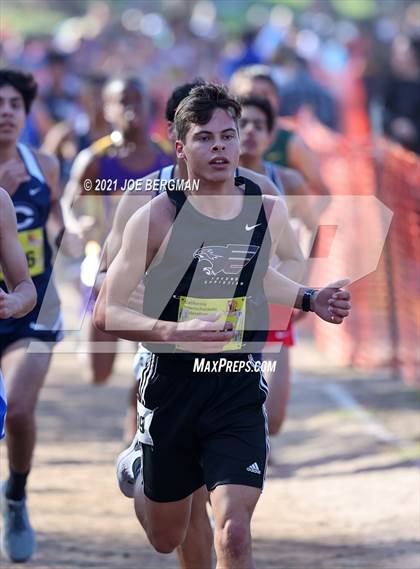 Thumbnail 1 in CIF State Cross Country Championships (Boys D5 Race) photogallery.