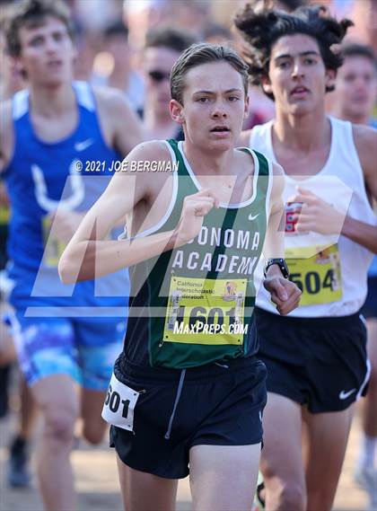 Thumbnail 3 in CIF State Cross Country Championships (Boys D5 Race) photogallery.