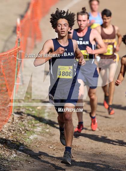 Thumbnail 3 in CIF State Cross Country Championships (Boys D5 Race) photogallery.