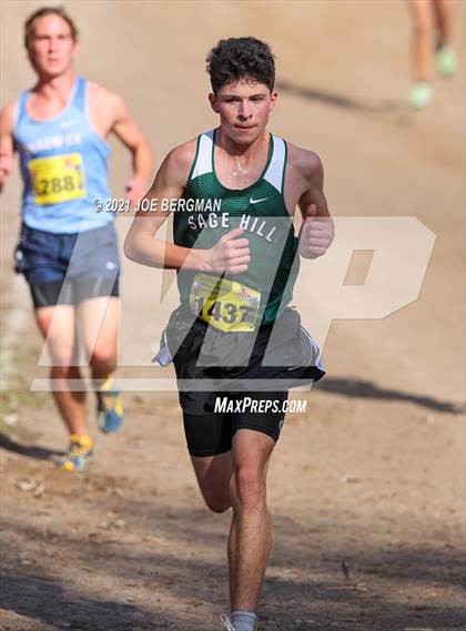 Thumbnail 3 in CIF State Cross Country Championships (Boys D5 Race) photogallery.