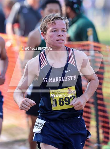 Thumbnail 3 in CIF State Cross Country Championships (Boys D5 Race) photogallery.