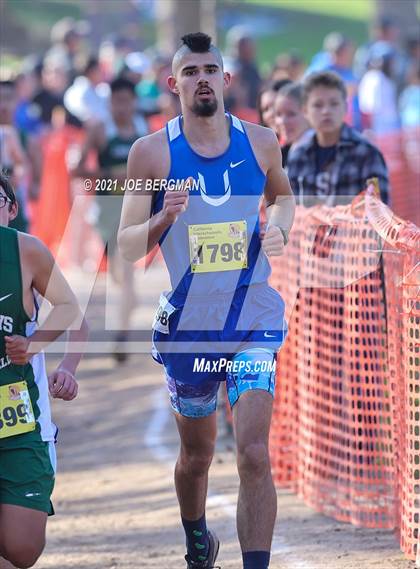 Thumbnail 3 in CIF State Cross Country Championships (Boys D5 Race) photogallery.