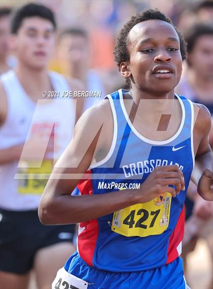 Thumbnail 2 in CIF State Cross Country Championships (Boys D5 Race) photogallery.