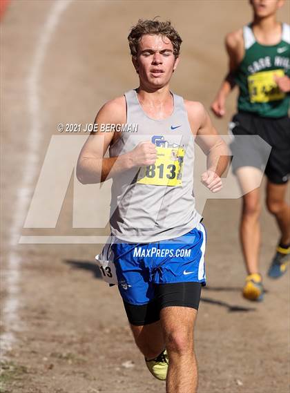 Thumbnail 2 in CIF State Cross Country Championships (Boys D5 Race) photogallery.