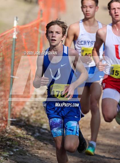 Thumbnail 3 in CIF State Cross Country Championships (Boys D5 Race) photogallery.